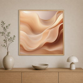 Wallity Pintura decorativa en lienzo enmarcada 80 x 80 cm Multicolor